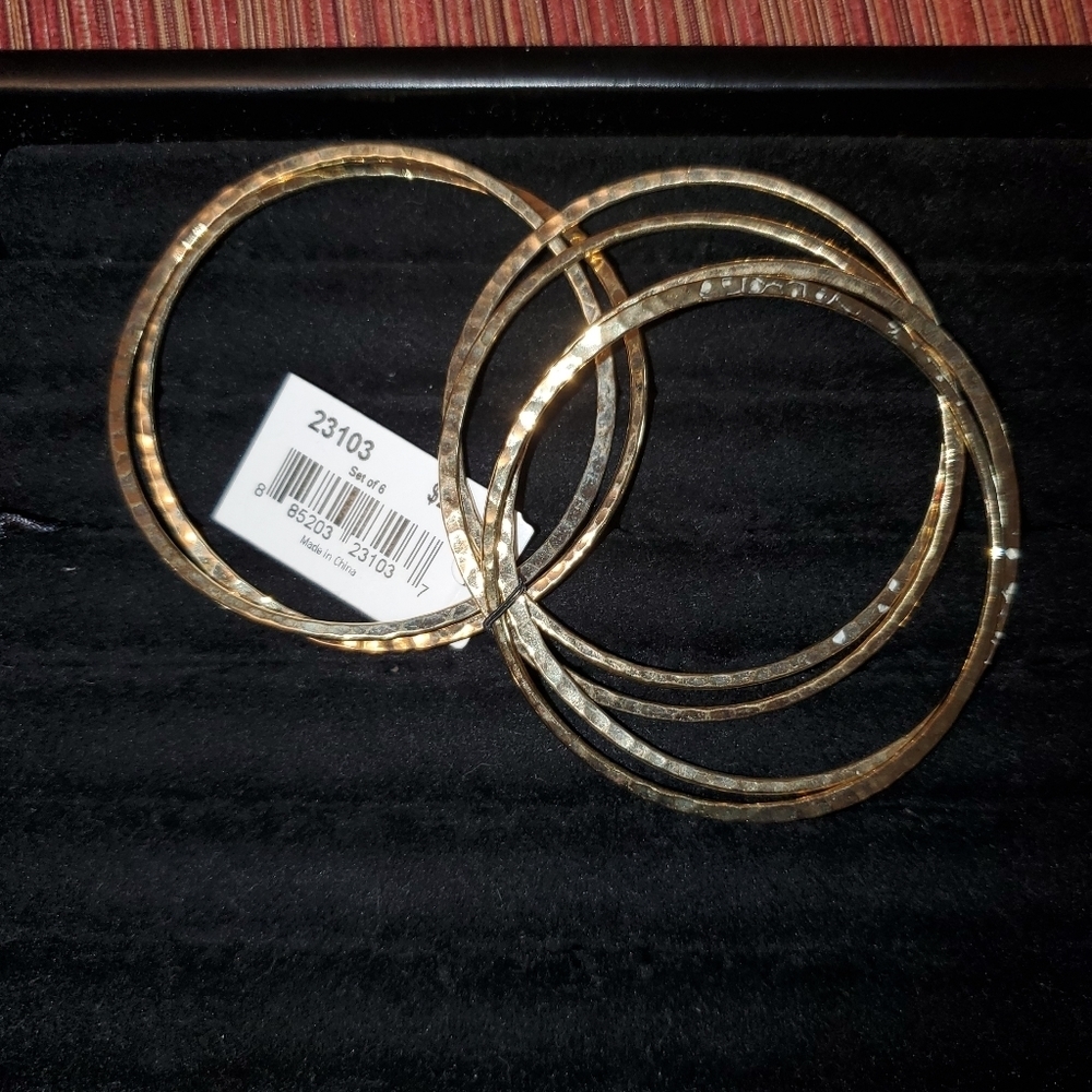 Cookie Lee 6-Pack Bracelet Set NWT - Picture 5 of 5